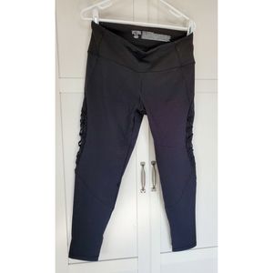 Victoria Secret Leggings w/ mesh & lace-up detail